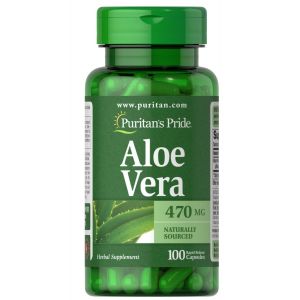 Puritan's Pride Aloe vera 470 mg 100 capsules 5101