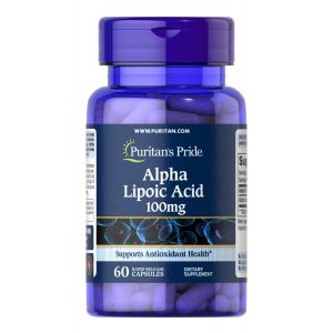 Puritan's Pride Alfa-liponzuur 100 mg 60 capsules 6006 