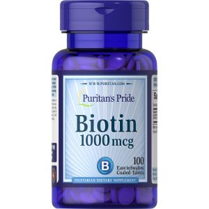 Puritan's Pride Biotin 1000 mcg 100 tabletten 7961
