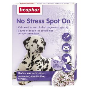 Beaphar No Stress Spot on voor honden 3 Pipetten 