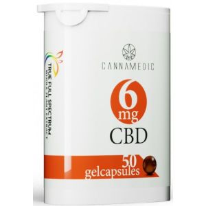 CBD 6 mg 50 Capsules No. 16 Cannamedic