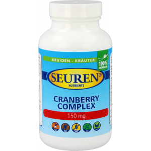 Seuren Nutrients Cranberry 150 mg + Vitamine C 200 Capsules