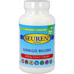 Seuren Nutrients Ginkgo Biloba Extract  240 mg 200 capsules