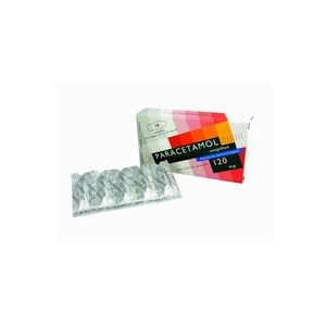 Paracetamol 120 mg 10 zetpillen Leidapharm
