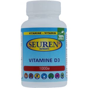 Seuren Nutrients Vitamine D3 1000 ie 200 Tabletten