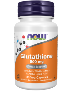 NOW L-Glutathione 500 mg 30 capsules