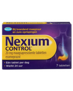 Nexium Control 7 Maagsapresistente Tabletten