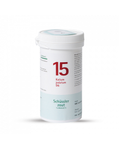 Schussler zout pfluger nr 15 Kalium Jodatum D6 400 tabletten Glutenvrij